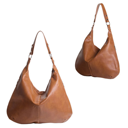 Sac Épaule Élégant en Cuir Végan | Essentiel Quotidien Léger