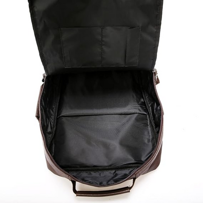 Sac à Dos Homme en Similicuir pour Ordinateur Portable | Moderne, Élégant