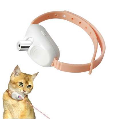 Collier Laser Rechargeable pour Chat | Amusant, Réglable et Jeu sûr