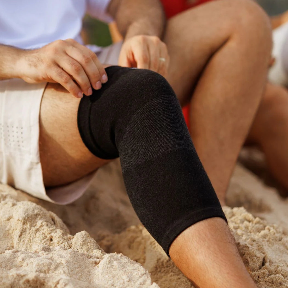 Genouillère en Bambou Une Seule Pièce | Compression Légère & Soulagement