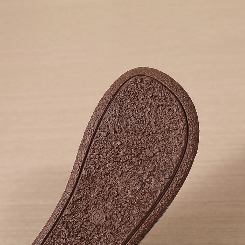 Mocassin orthopédique femme semelle amortissante