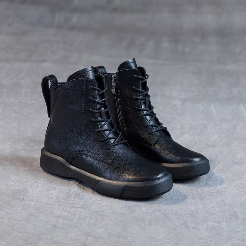 Botte orthopédique femme à lacets pratiques