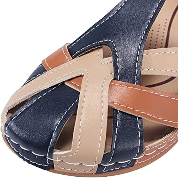 Sandale orthopédique femme design ajouré