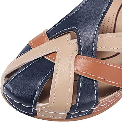 Sandale orthopédique femme design ajouré