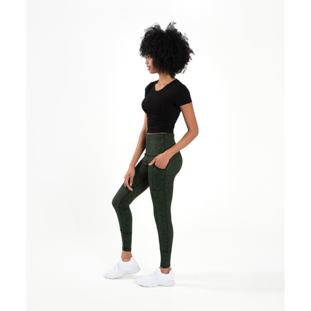 Leggings de Sport Taille Haute avec Poches | Galbant Sans Coutures