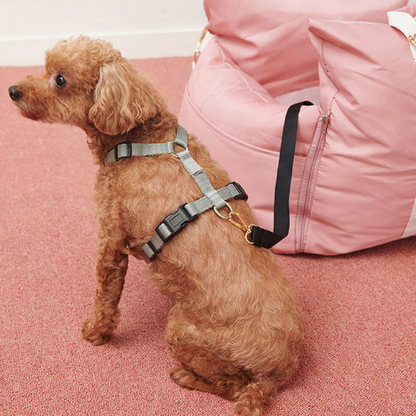 Siège Auto pour Chien de Luxe | Sûr et Confortable