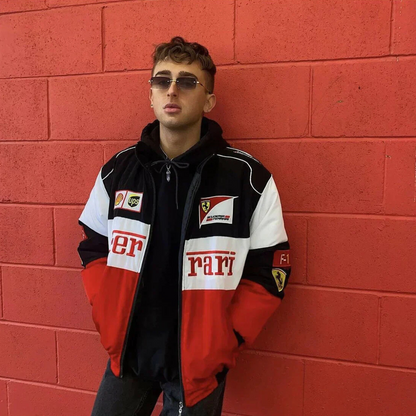Veste Racing Ferrari | Classique Style Sport Retro