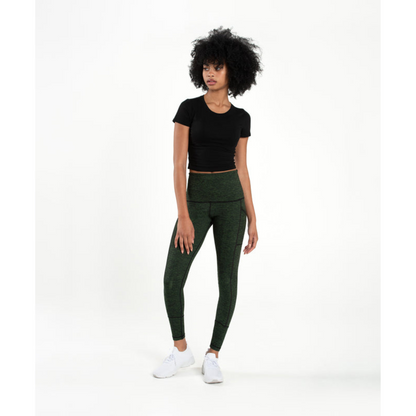 Leggings de Sport Taille Haute avec Poches | Galbant Sans Coutures