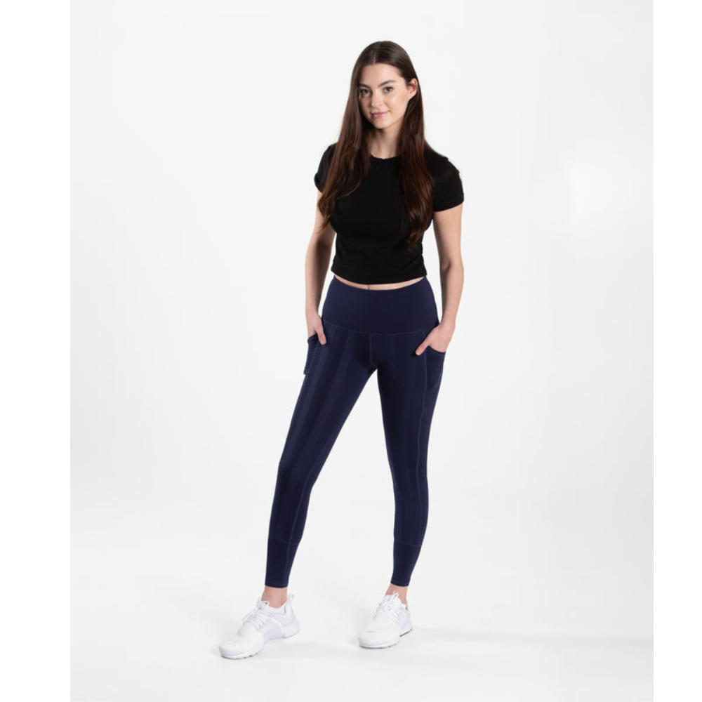 Leggings de Sport Taille Haute avec Poches | Galbant Sans Coutures