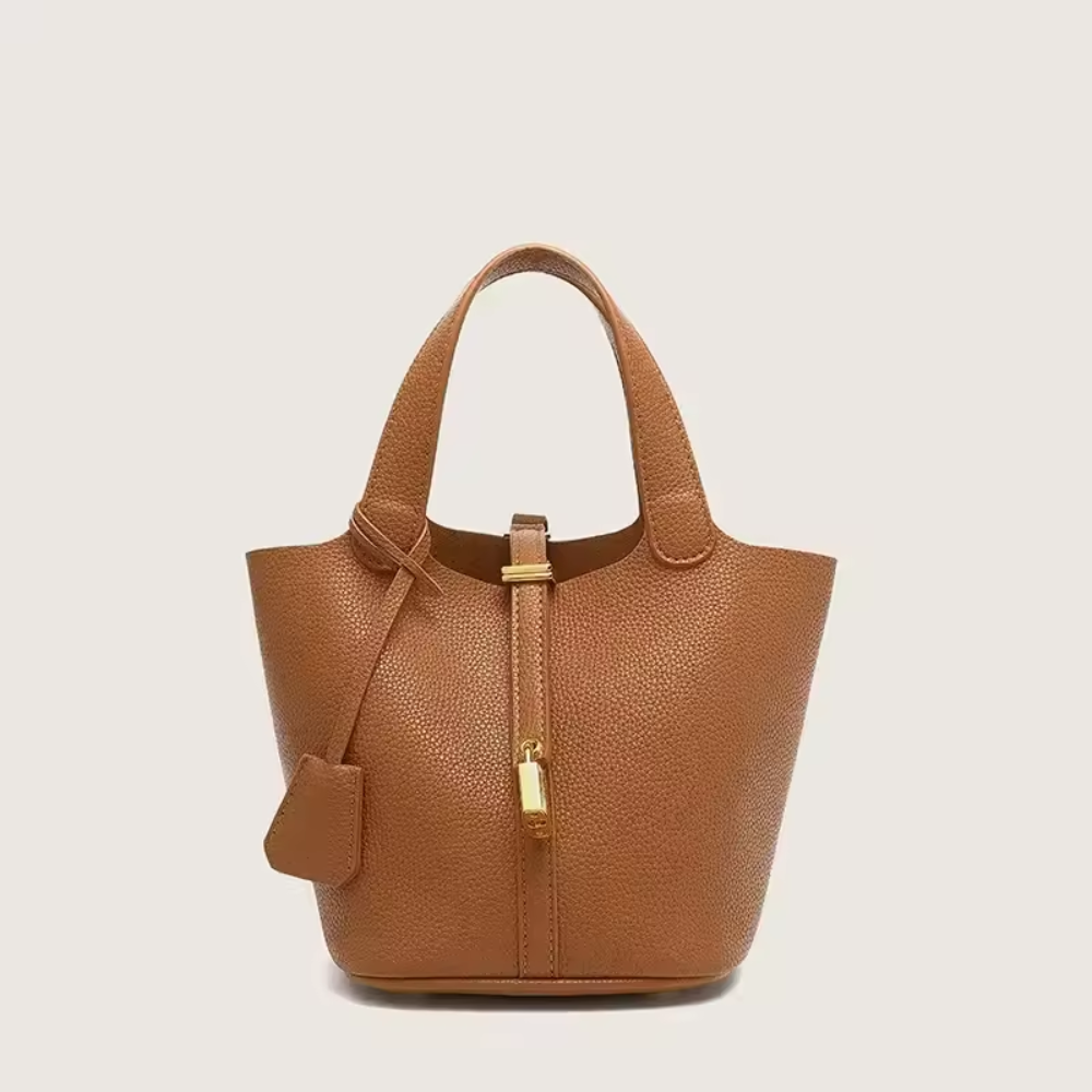 Sac Cabas Seau en Cuir PU | Élégant, Stylé Sac à Main