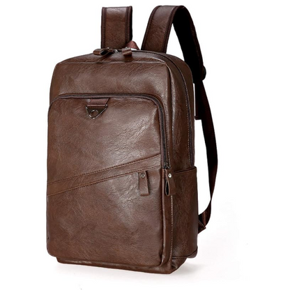 Sac à Dos Homme en Similicuir pour Ordinateur Portable | Moderne, Élégant