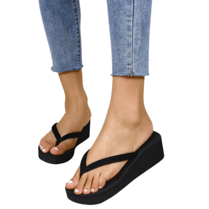 Sandales Compensées Femme Été – Confort Léger et Stylé