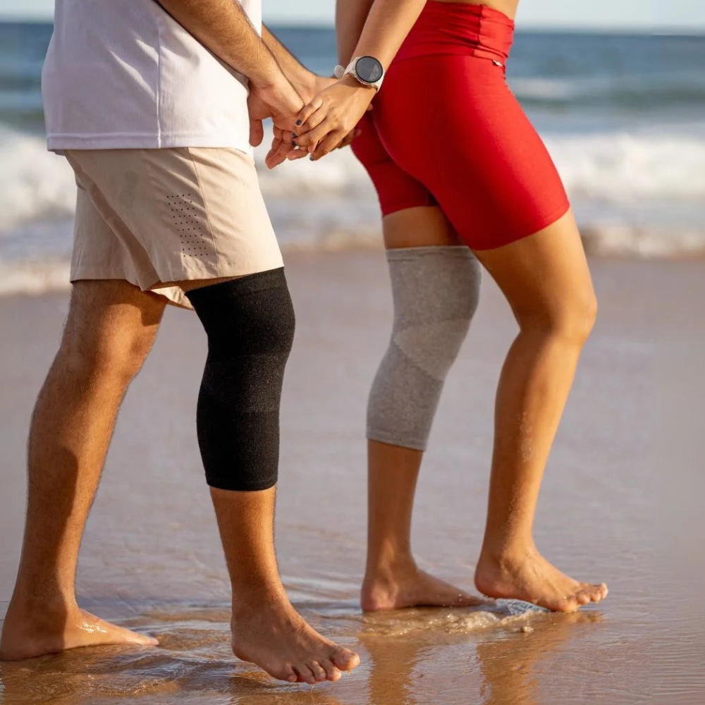 Genouillère en Bambou Une Seule Pièce | Compression Légère & Soulagement