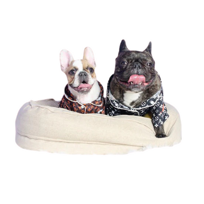 Lit Donut Apaisant pour Chien – Confort Moelleux et Soutien Lombaire