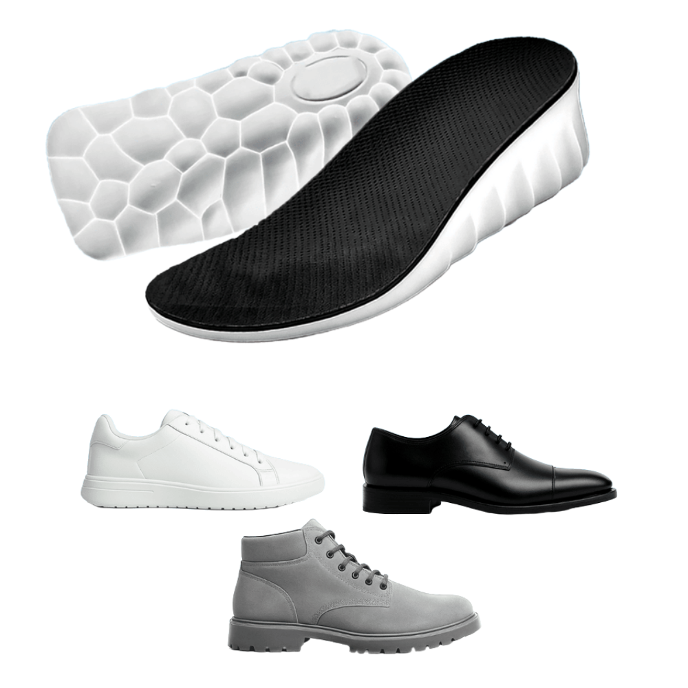 Semelles Rehausseuses de Taille | Confort & Soutien Toute la Journée