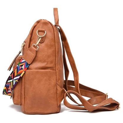 Sac à Dos Classique Femme en Cuir PU | Élégant au Quotidien