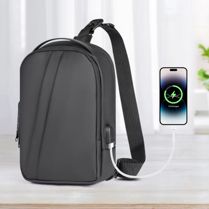 Sac Bandoulière pour Hommes Noir | Pour le travail et les activités de plein air