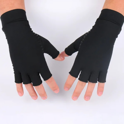 Gants de Compression Sans Doigts | Soulagement Arthrite & Douleurs Articulaires