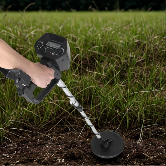 Détecteur de Métaux Imperméable – Trouvez Or, Argent, Pièces et Reliques