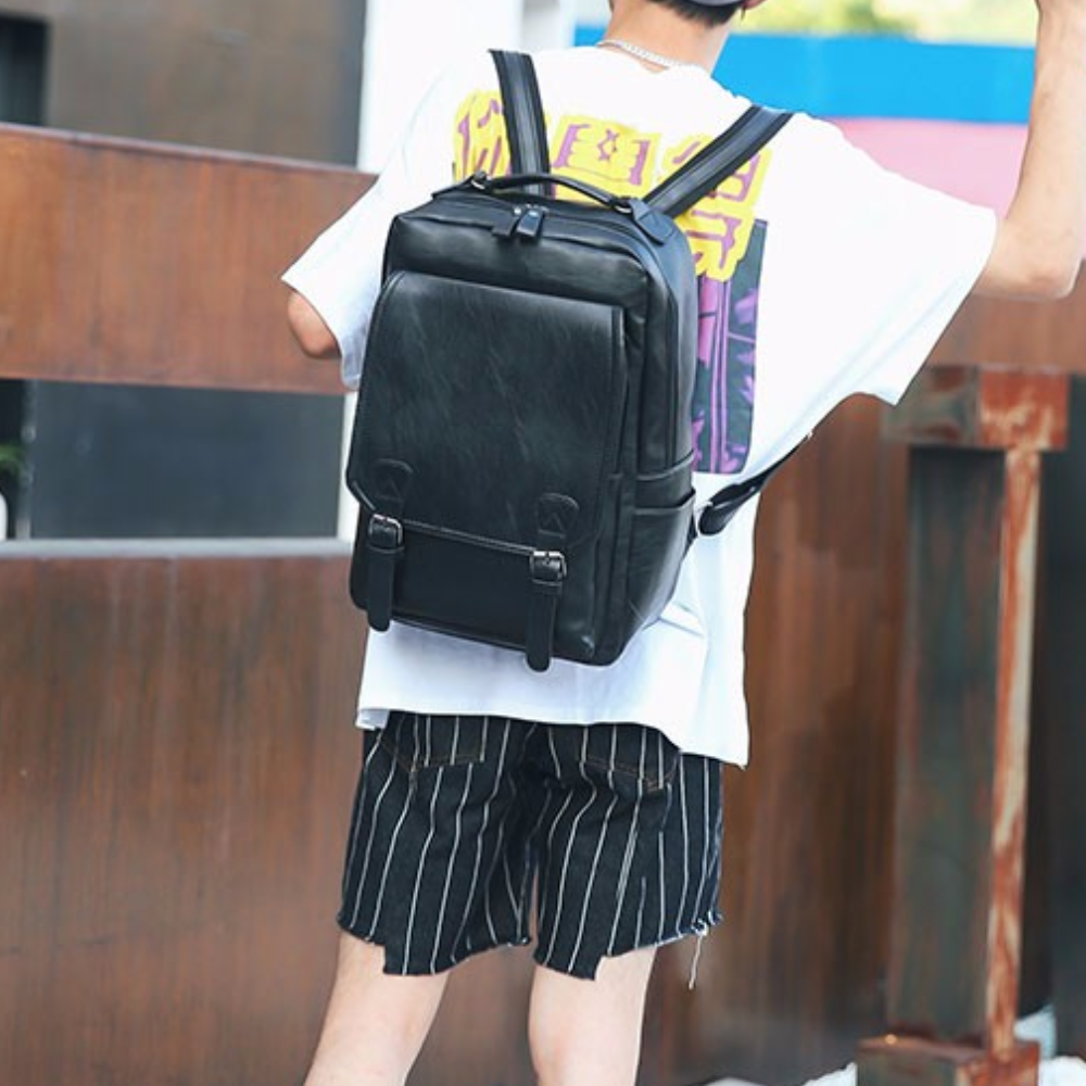 Sac à Dos Homme en Similicuir PU | Moderne et Élégant