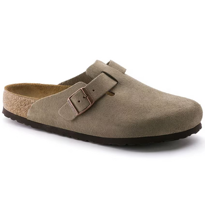 Boston Suède | Lit de pied souple Taupe