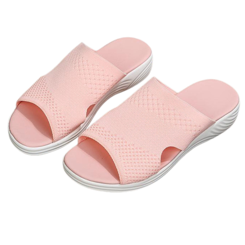 Sandales Compensées CloudStride | Confort Orthopédique Antidérapant