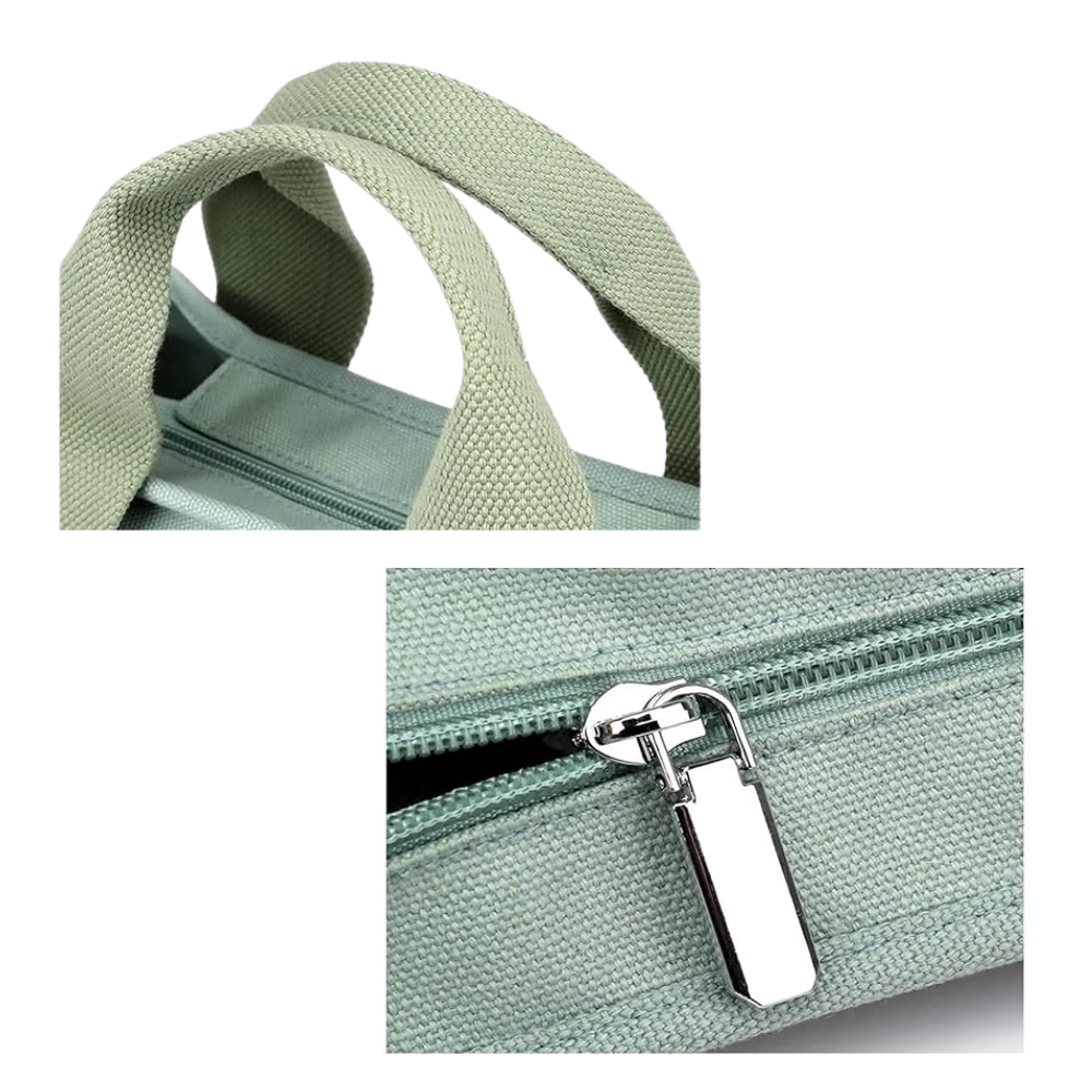 Sac Cabas Bandoulière en Toile | Multi-Poches, Spacieux