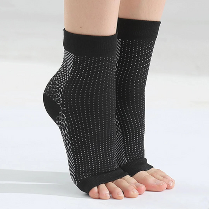 FootEase Chaussettes de Compression Plantaire | Soutien Ciblé du Pied