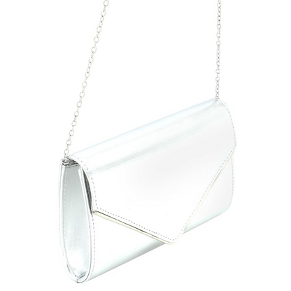 Sac Pochette en Cuir PU Souple | Sac Bandoulière Soirée Élégant