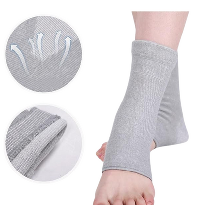 Pied Manchons de Compression en Bambou | Soulagement Douleur, Gonflement, Fasciite