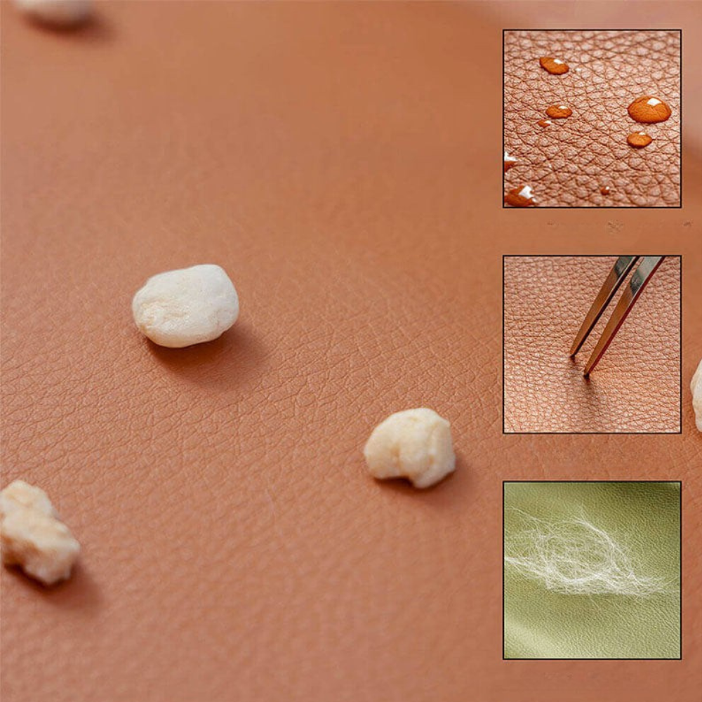 Siège Auto pour Animaux en Similicuir | Voyage Sûr et Élégant