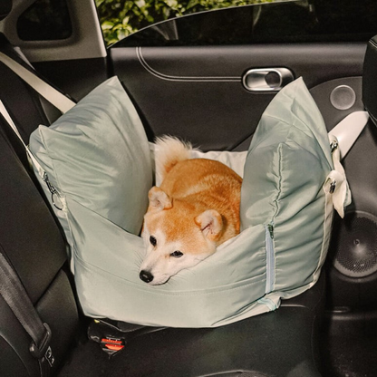 Siège Auto pour Chien de Luxe | Sûr et Confortable