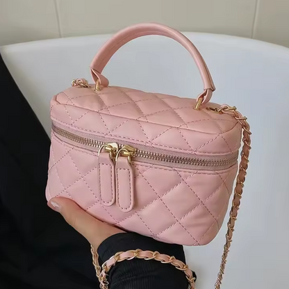 Mini Sac Bandoulière Matelassé | Élégant Sac à Bandoulière à Chaîne