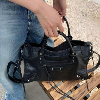 Sac Bandoulière en Cuir Vintage | Un Compagnon Élégant au Quotidien