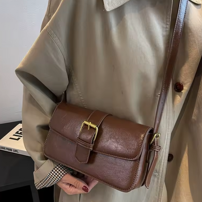 Sac Bandoulière à Rabat Carré | Sac à Bandoulière Compact, Élégant