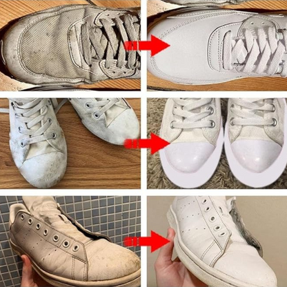 Crème Nettoyante Chaussures Blanches Instantanée | Saleté et Détachant