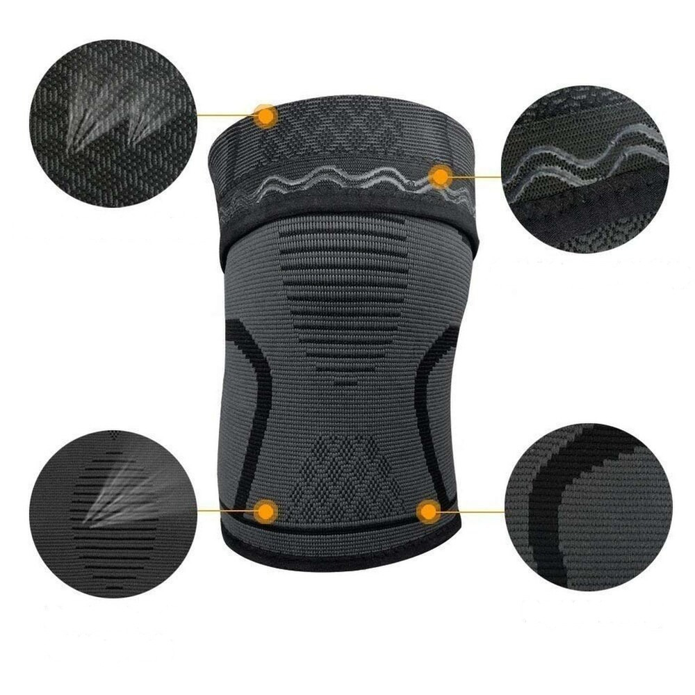 Genouillère de Compression Respirante | Soulagement de la Douleur et Stabilité