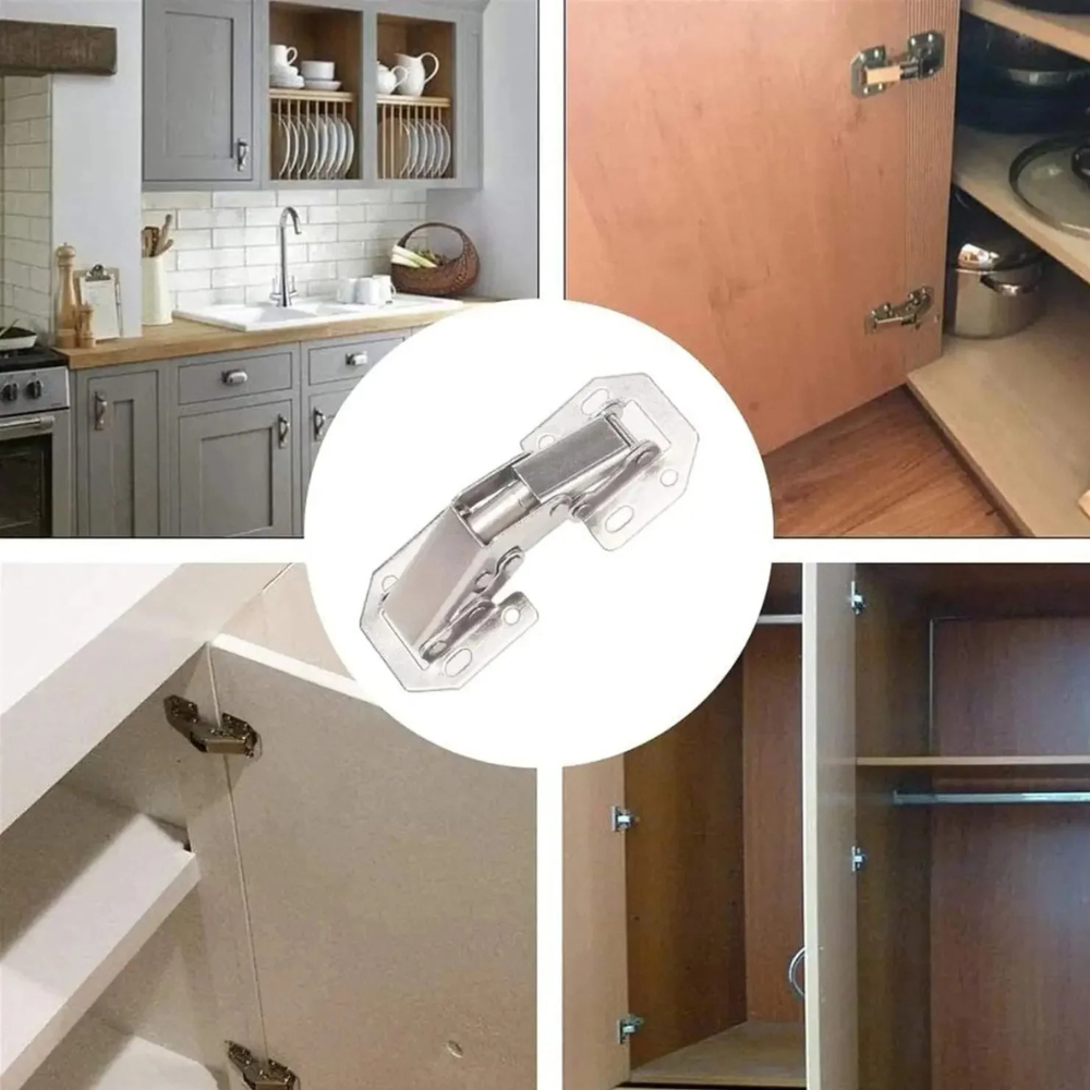 Charnières de Meuble Premium à Fermeture Douce | Fermeture Silencieuse, Fluide