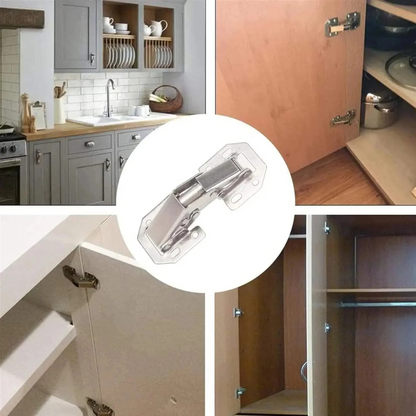 Charnières de Meuble Premium à Fermeture Douce | Fermeture Silencieuse, Fluide