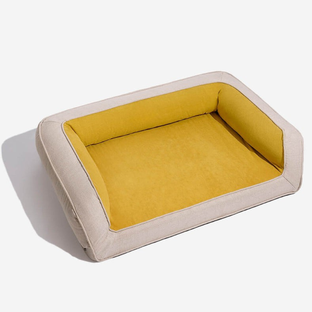 OrthoLuxe Canapé-Lit pour Chien | Soutien Complet et Confort Lavable