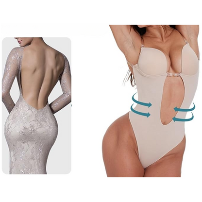 Body Gainant Soutien-Gorge Dos Nu V-Bas | Invisible, Confortable