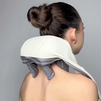 Masseur Chauffant Sans Fil Multi-Usage | Soulagement Nuque, Dos, Jambes