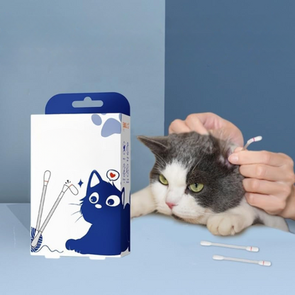 Cotons-Tiges de Nettoyage d’Oreilles pour Animaux | Soin Sûr et Efficace