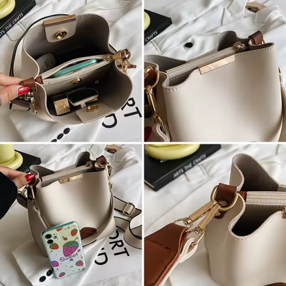 Sac à Main Cuir Seau | Sac d’Épaule Élégant et Spacieux