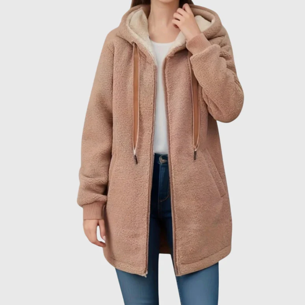 Élisabeth - Hoodie Polaire à Zip