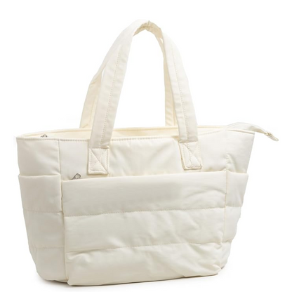 Grand Sac Cabas Matelassé Multi-Poches | Léger et Spacieux