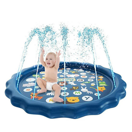 AquaLearn Tapis Splash Enfants | Jeu d’Eau Rafraîchissant et Éducatif