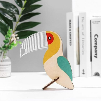 Lampe Animaux en Bois pour Enfants | Veilleuse Mignonne et Douillette