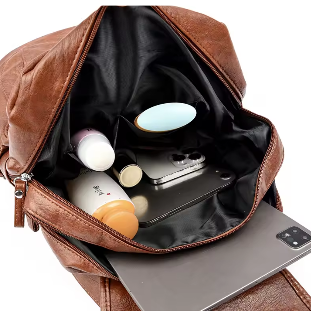 Sac à Dos Classique Femme en Cuir Vegan | Stylé & Léger