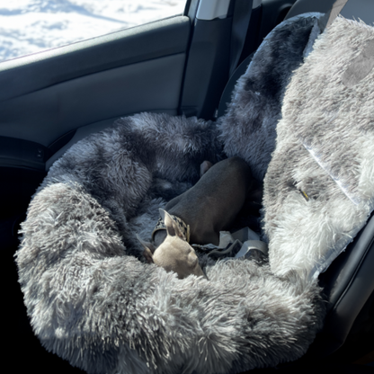 CozyRide Siège Auto 2‑en‑1 pour Animaux | Confort et Protection Partout